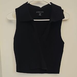 Black Sleeveless Top